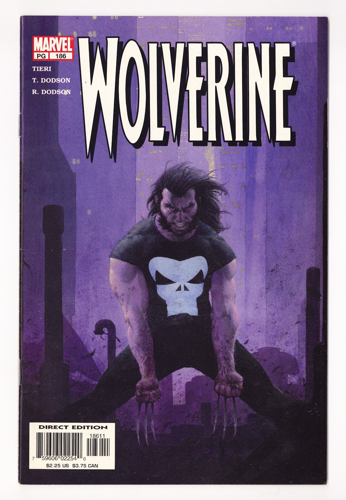 Wolverine Vol 2 186  High Grade   (2003)     