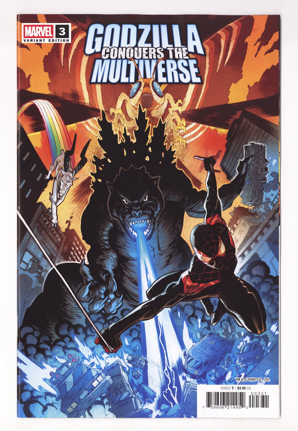 Godzilla Conquers the Multiverse #3 (2026) Hepburn Variant