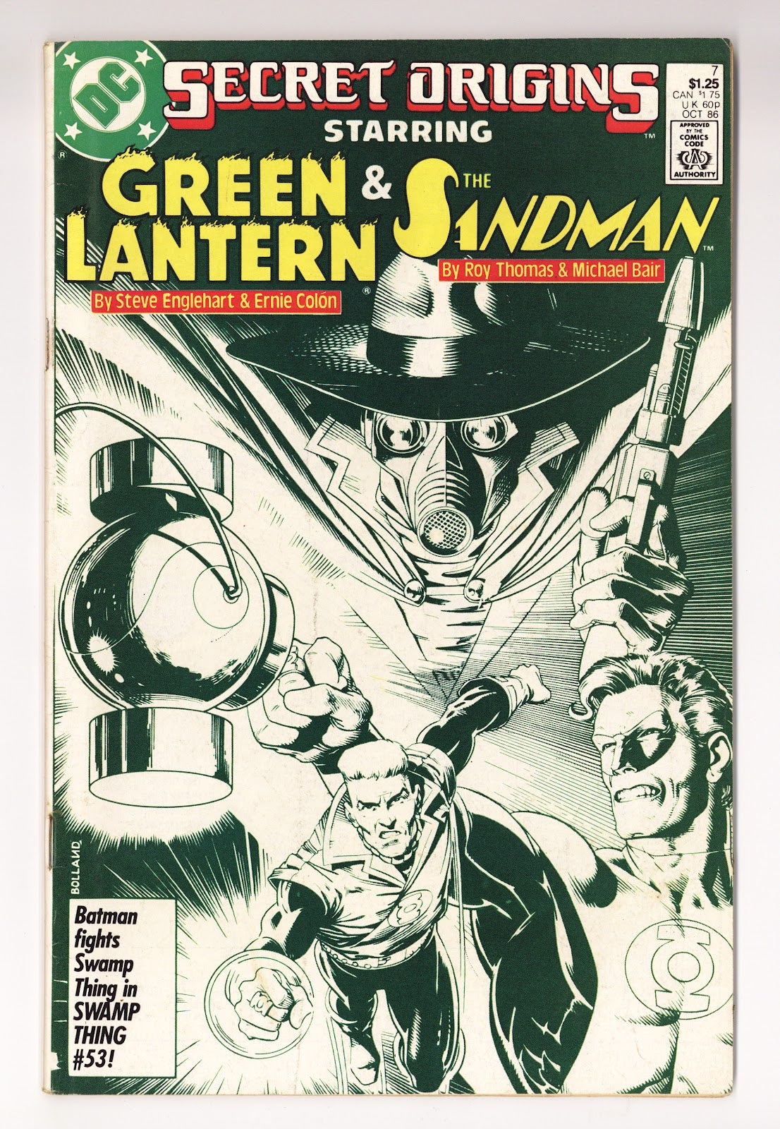 Secret Origins Vol 3 7  Mid Grade   (1986)