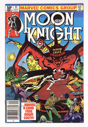 Moon Knight Vol 1 11 High Grade (1981) Newsstand