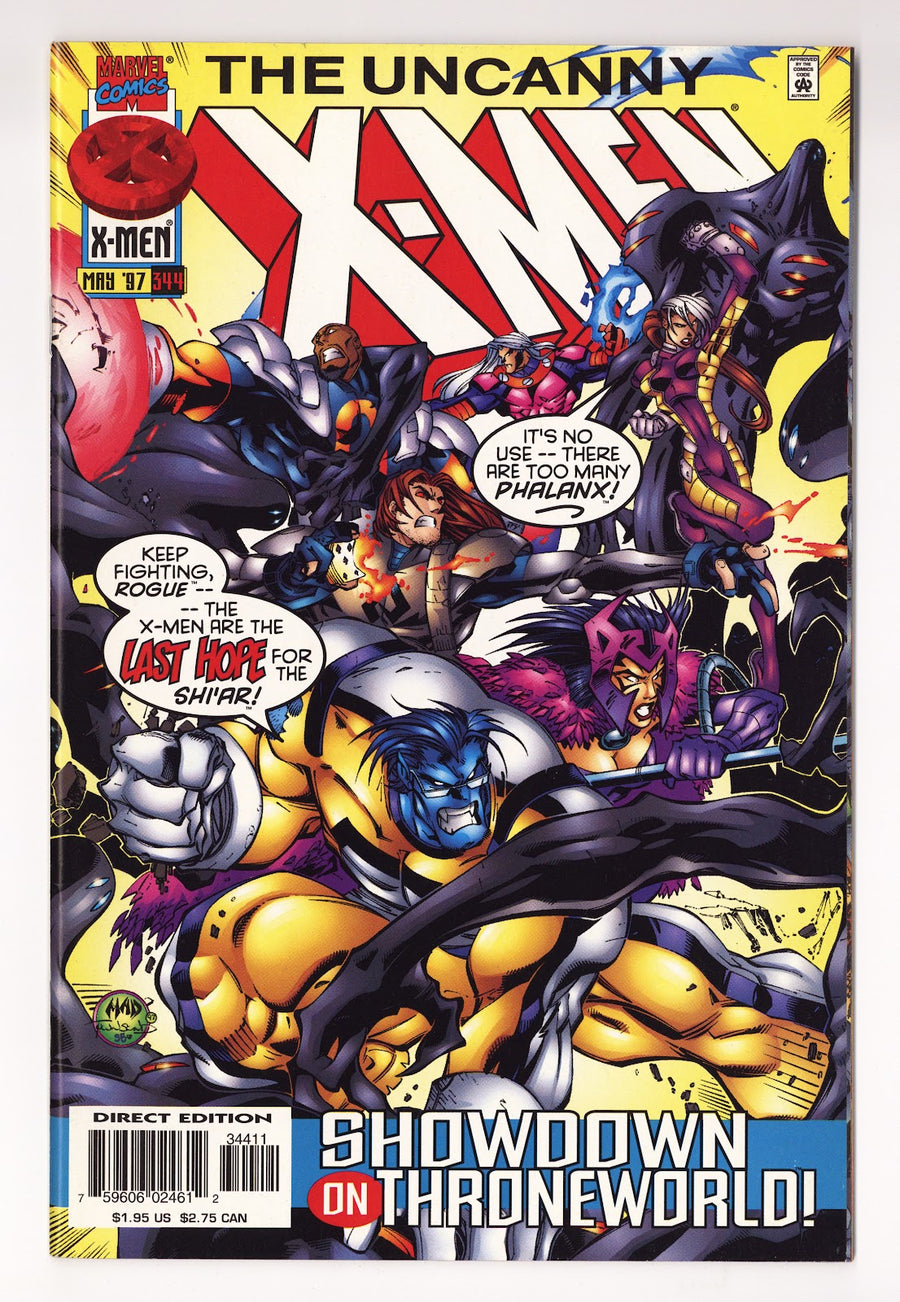 The Uncanny X-Men Vol 1 344  High Grade   (1997)     