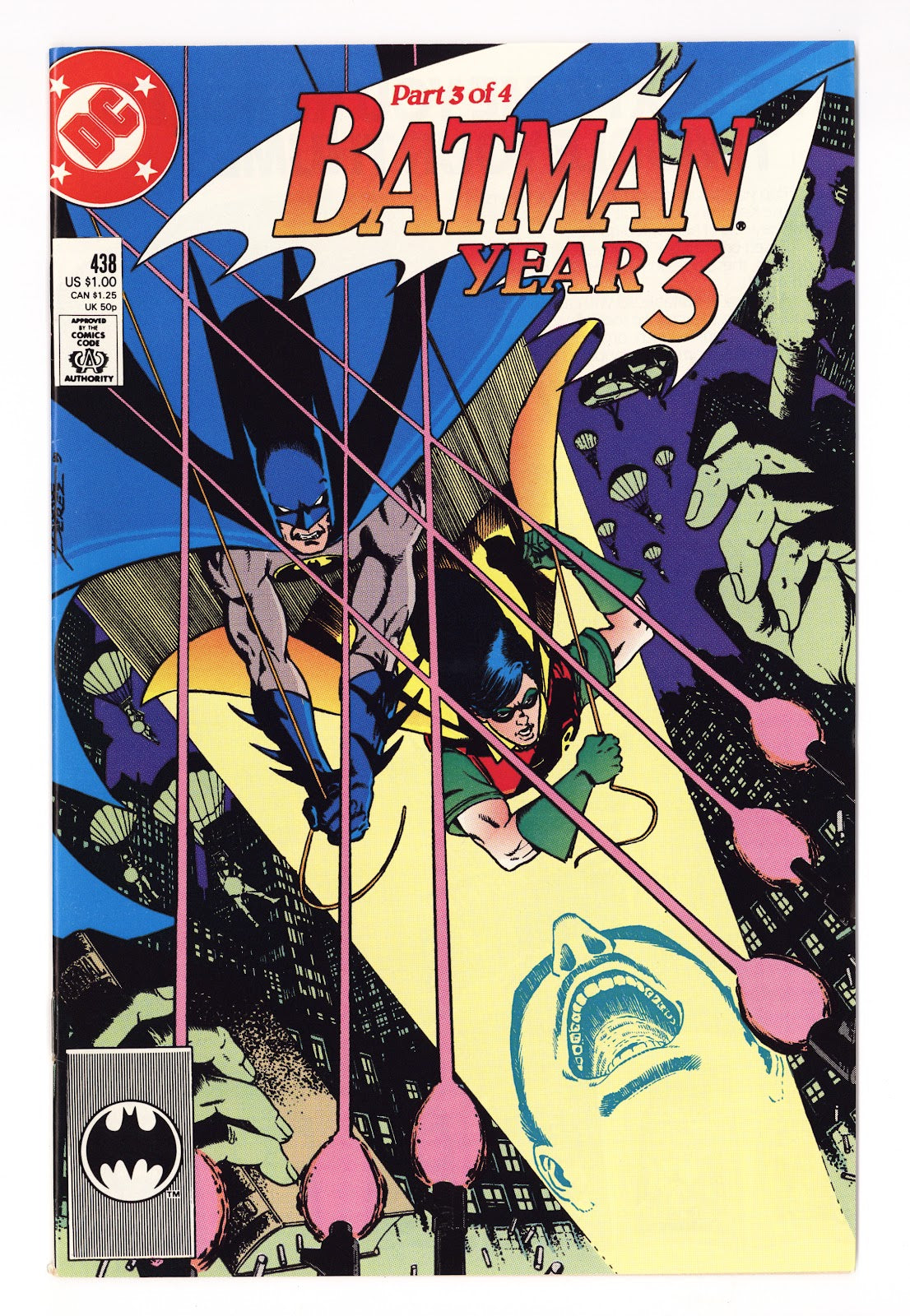 Batman Vol 1 438 High Grade (1989) Direct 