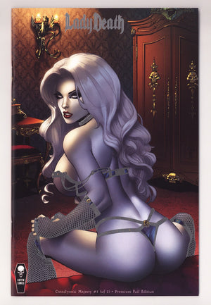 Lady Death: Cataclysmic Majesty 1 NM- (9.2) (2022) Bernard Foil Premium Variant