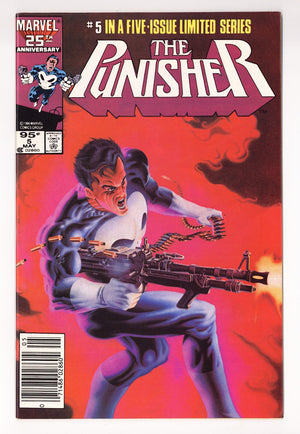 The Punisher Vol 1 5  VF/NM (9.0)   (1986)   Canadian Price Variant