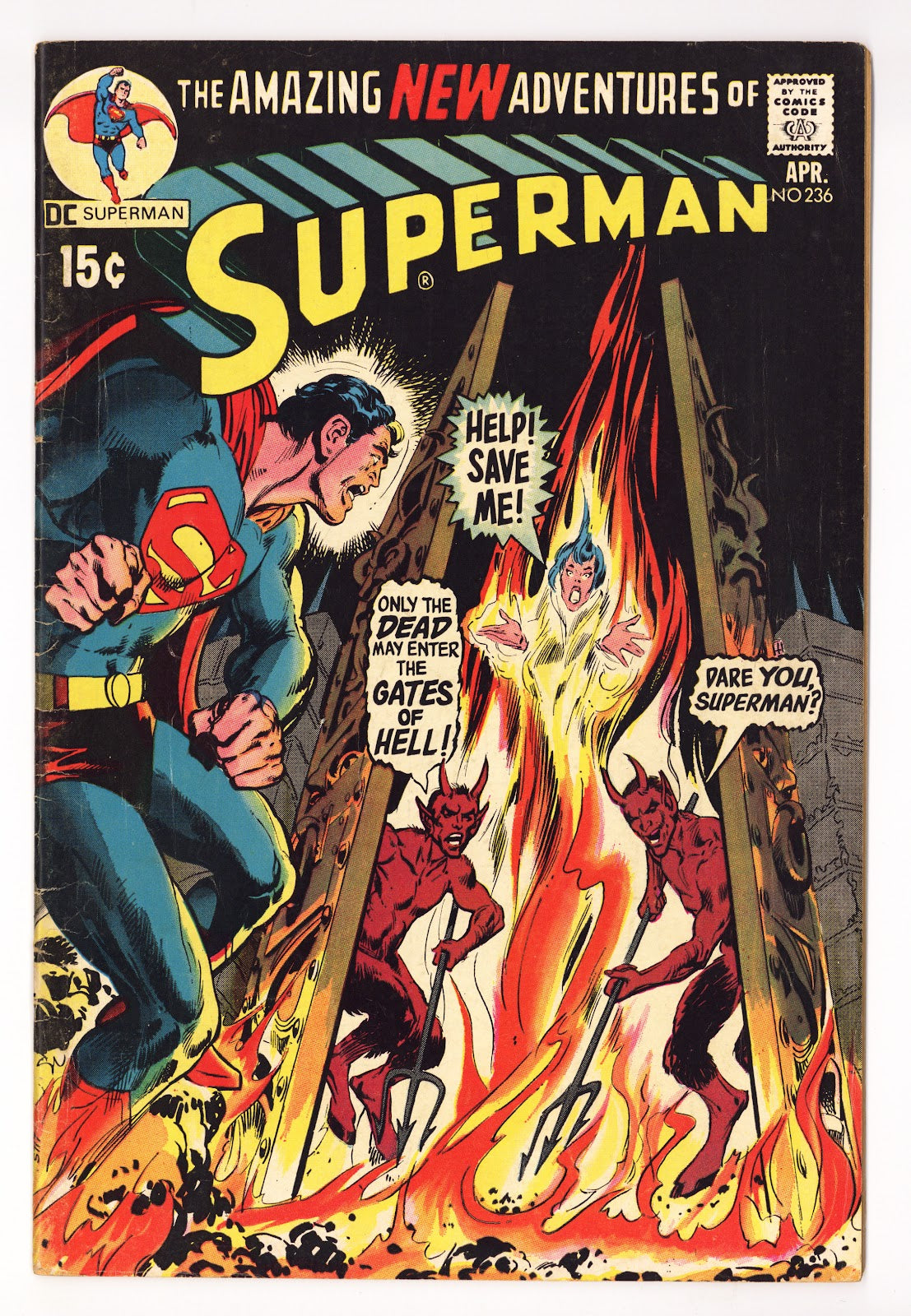 Superman Vol 1 236 VG+ (4.5) (1971) 