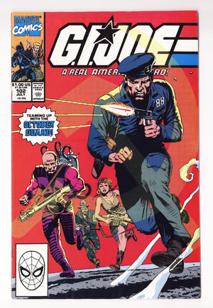 G.I. Joe, A Real American Hero   102  Mid Grade   (1990)