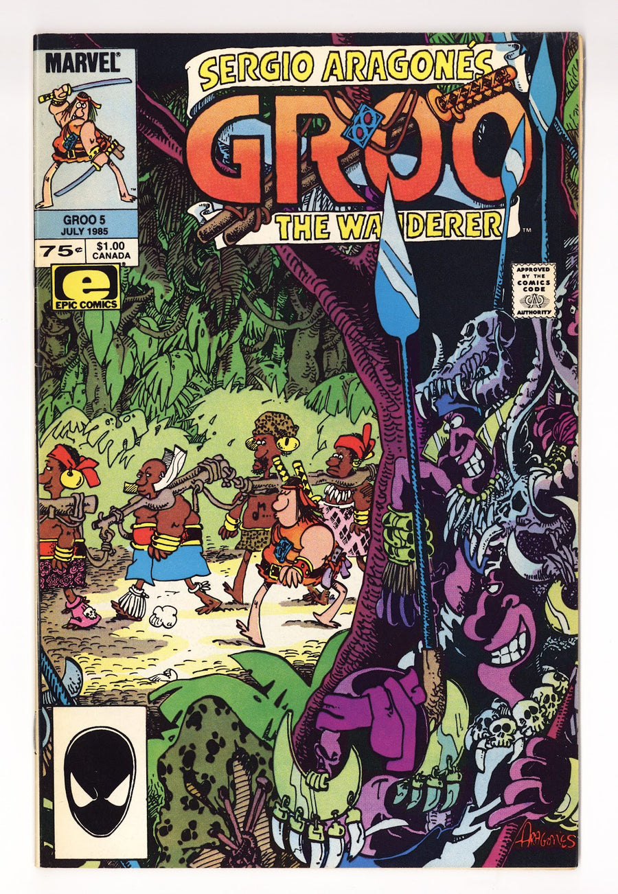 Sergio Aragones Groo the Wanderer Vol 2 5  Mid Grade   (1985)
