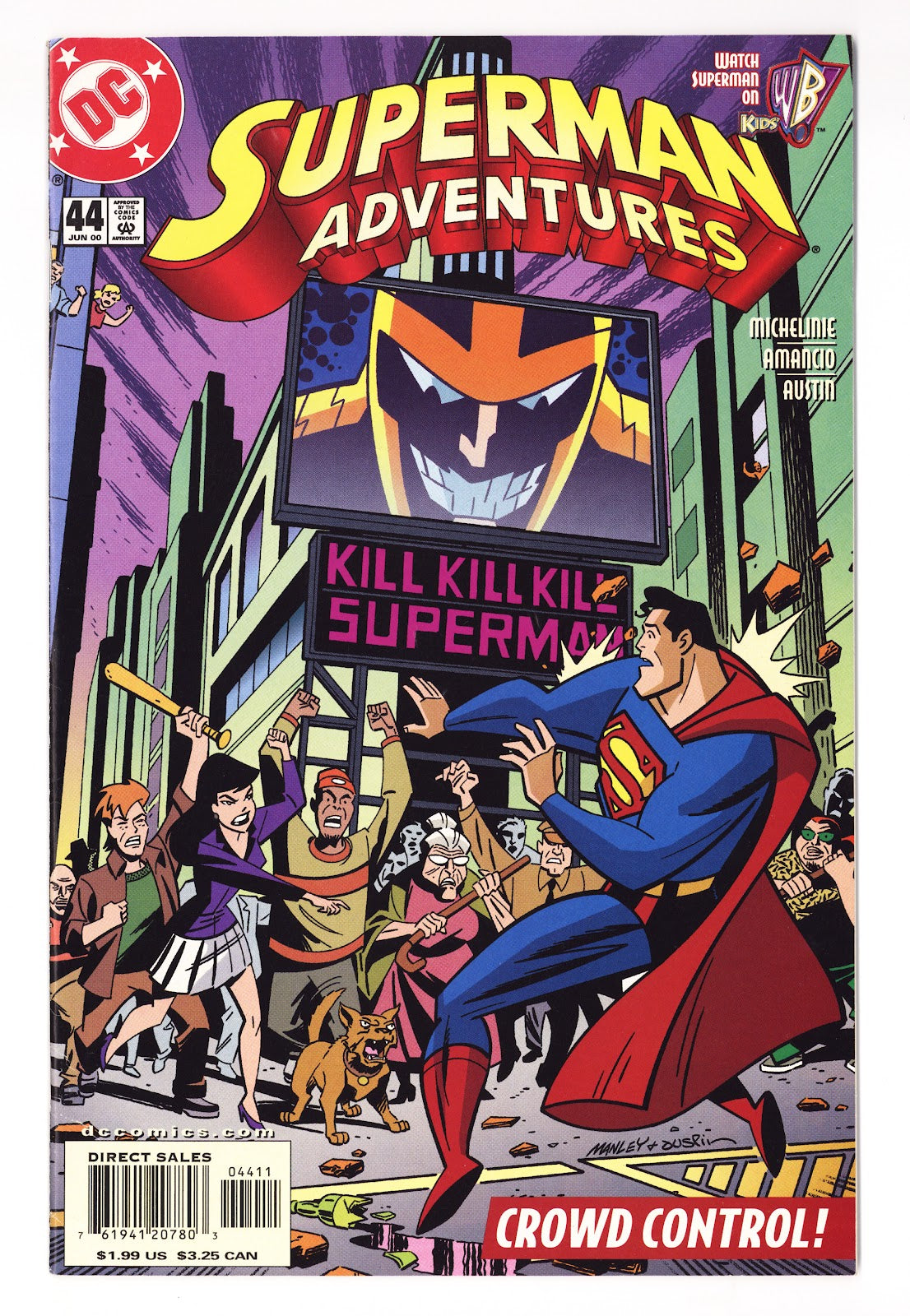 Superman Adventures   44  Mid Grade   (2000)     