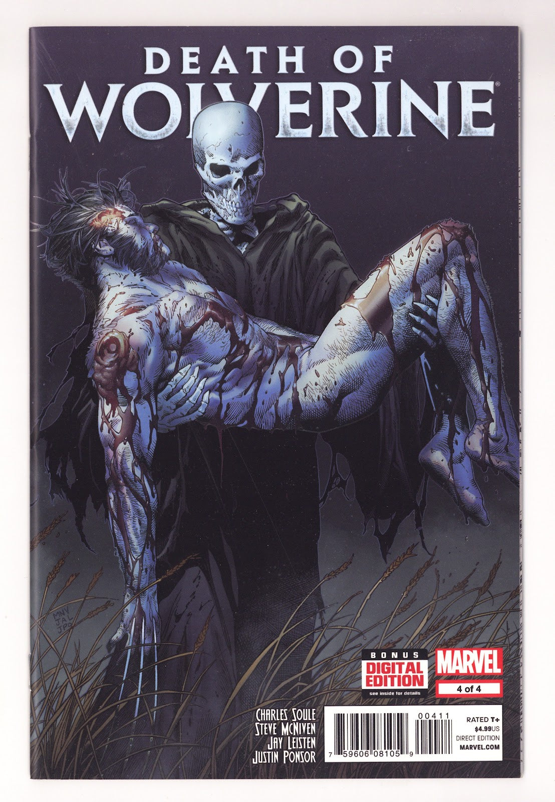 Death of Wolverine   4  High Grade   (2014) McNiven