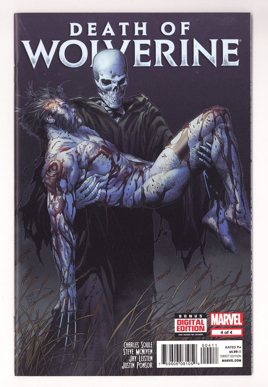 Death of Wolverine   4  High Grade   (2014) McNiven