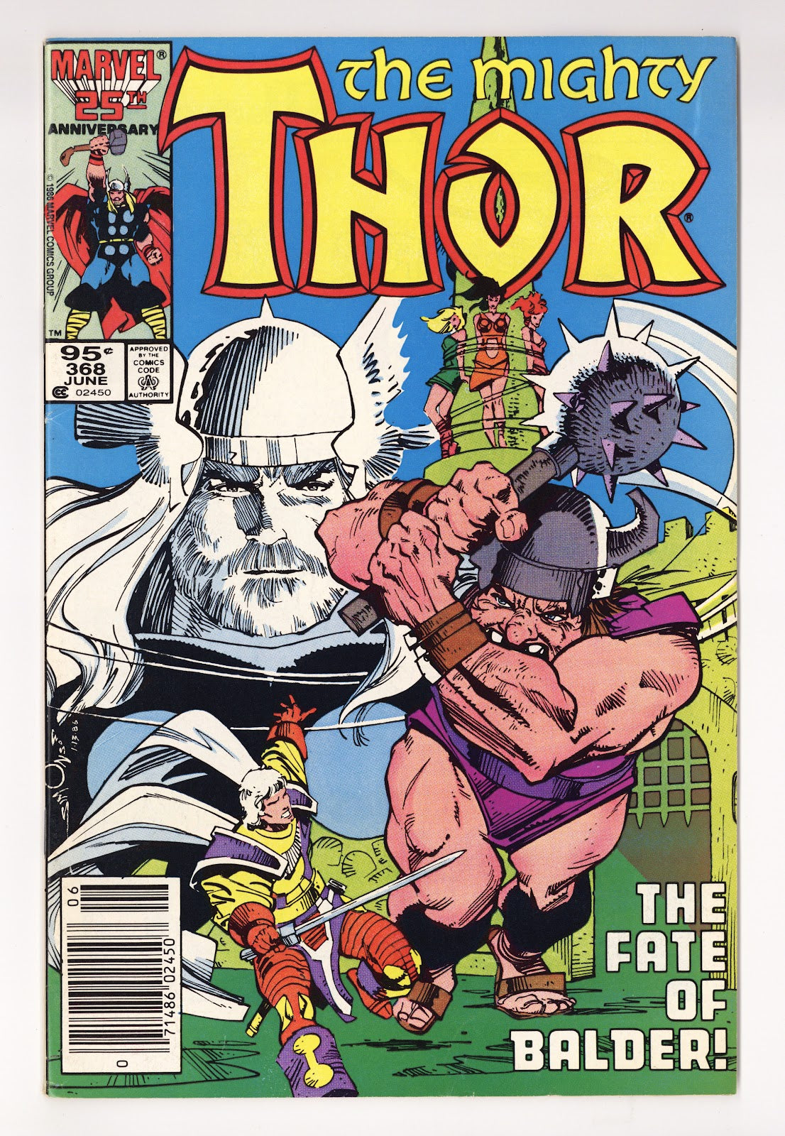 Thor Vol 1 368  Low Grade   (1986)   Canadian Price Variant