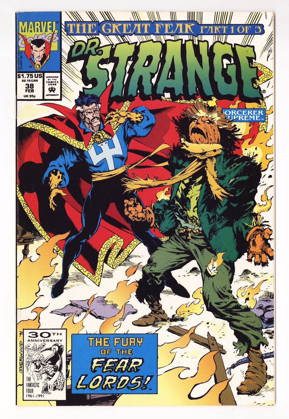 Doctor Strange, Sorcerer Supreme Vol 1 38  High Grade   (1992)     