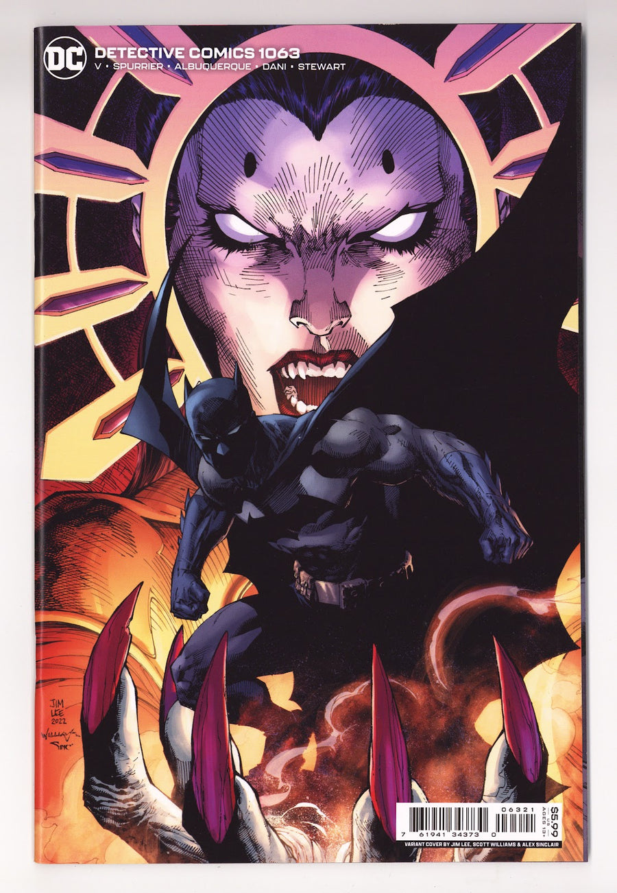 Detective Comics Vol 3 1063  High Grade   (2022) Williams   Variant
