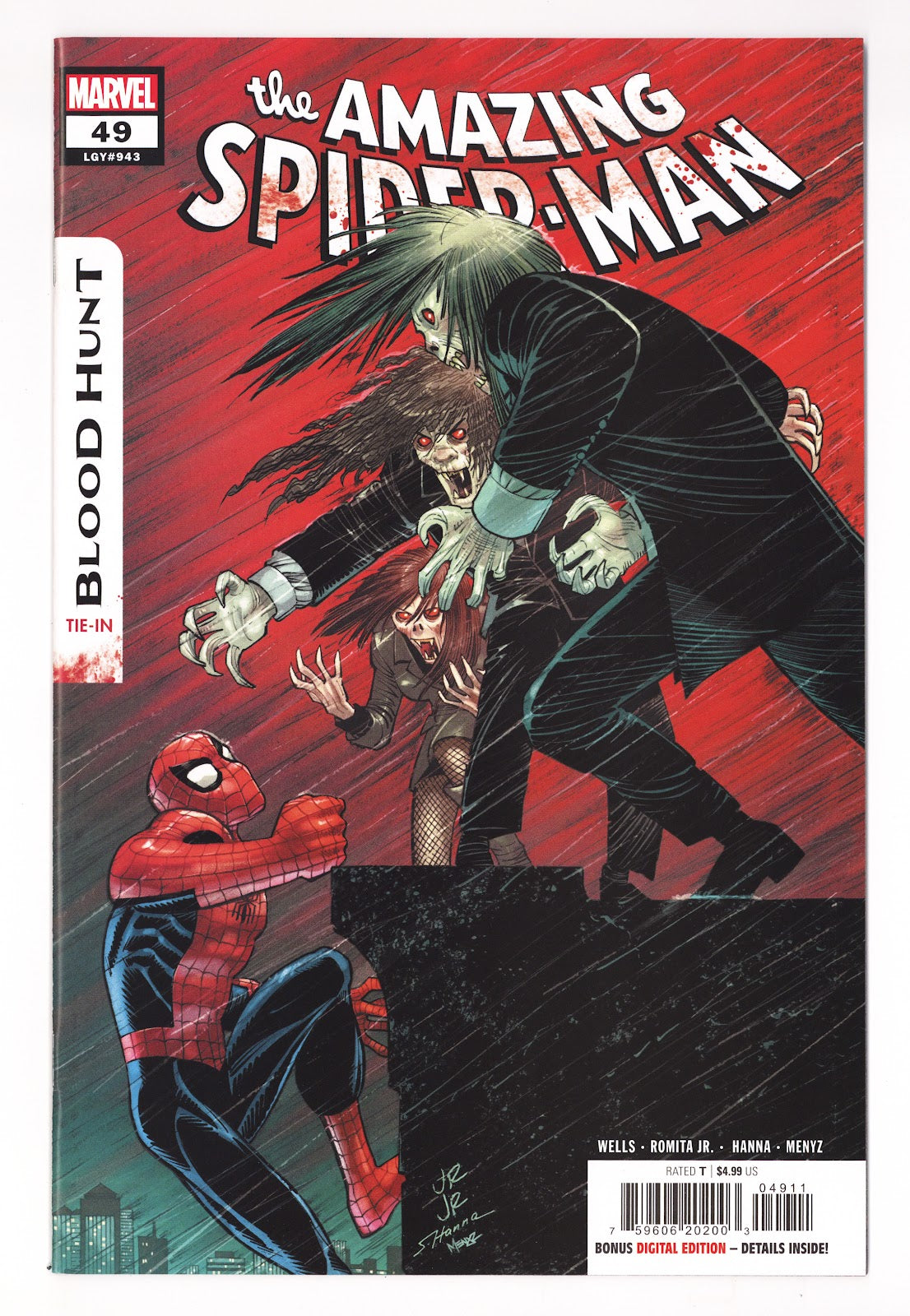 The Amazing Spider-Man Vol 6 49 (943) High Grade (2024) 