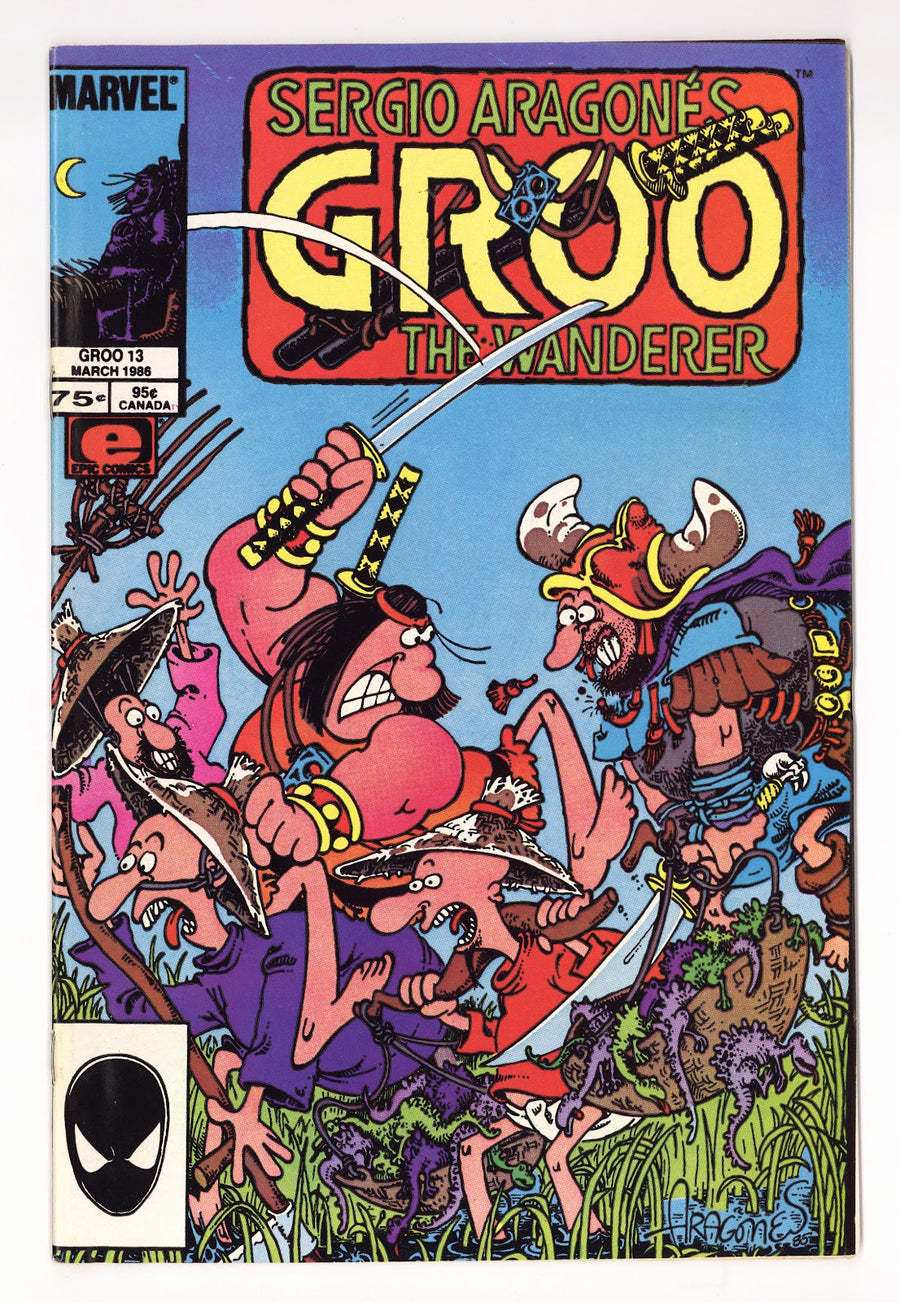 Sergio Aragones Groo the Wanderer Vol 2 13  Mid Grade   (1986)
