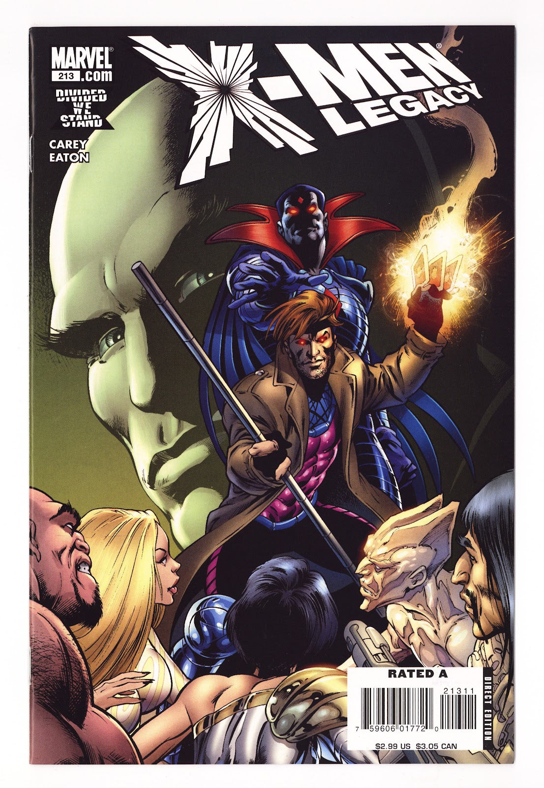 X-Men: Legacy Vol 1 213 High Grade (2008) 