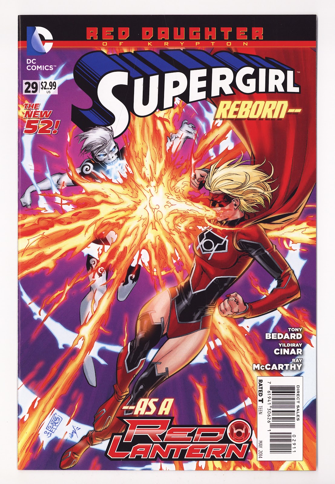 Supergirl Vol 6 29  High Grade   (2014)   Direct Sales  