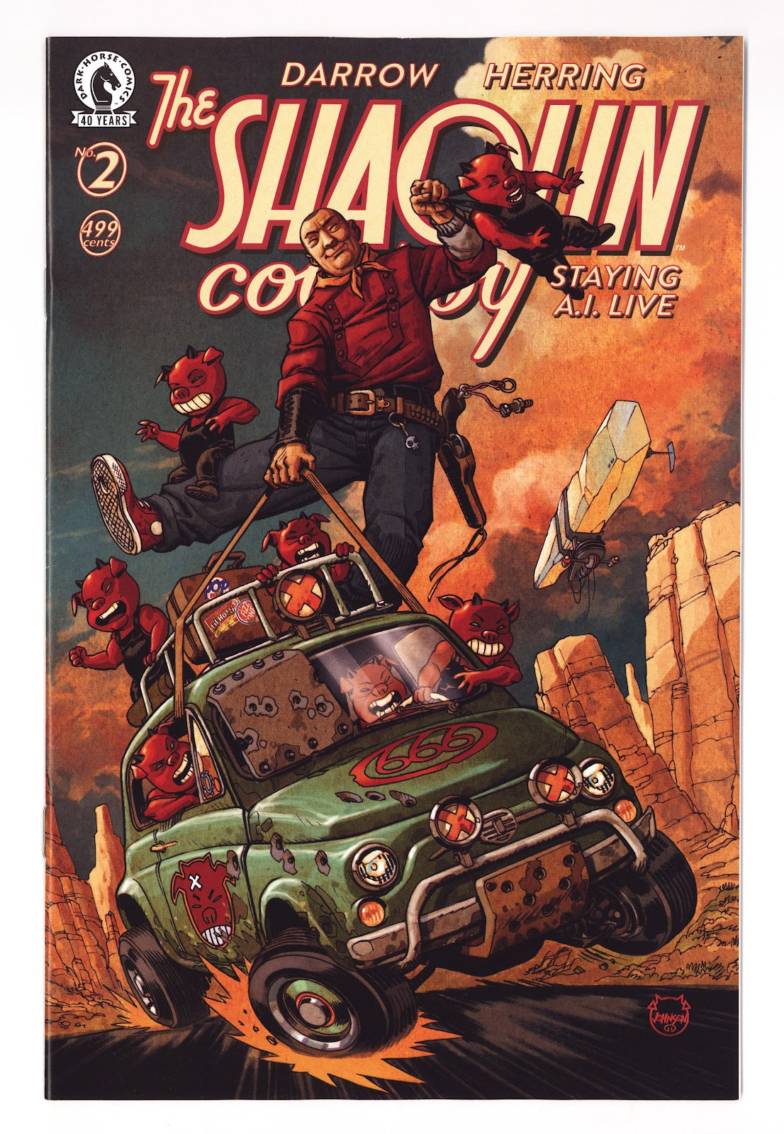 Shaolin Cowboy: Staying A.I.Live  2 Johnson  Variant   (2026)