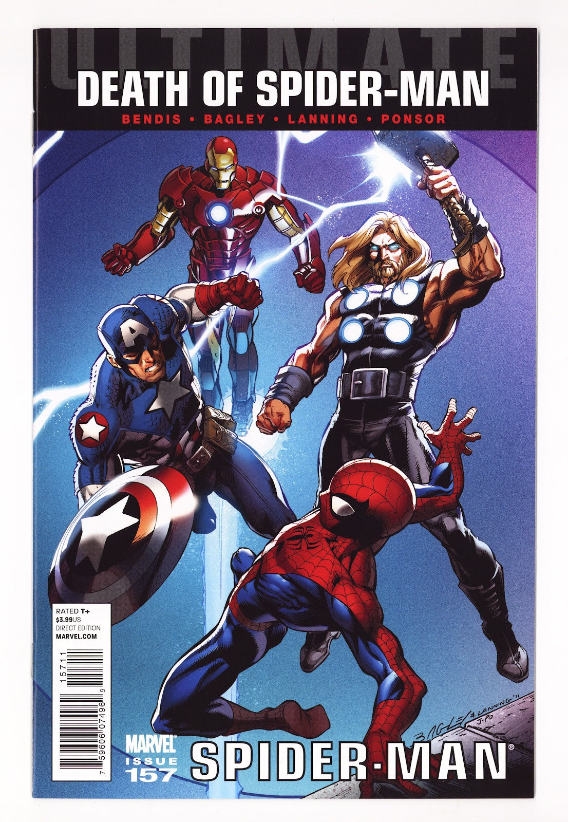Ultimate Comics Spider-Man Vol 1 157  High Grade   (2011)     