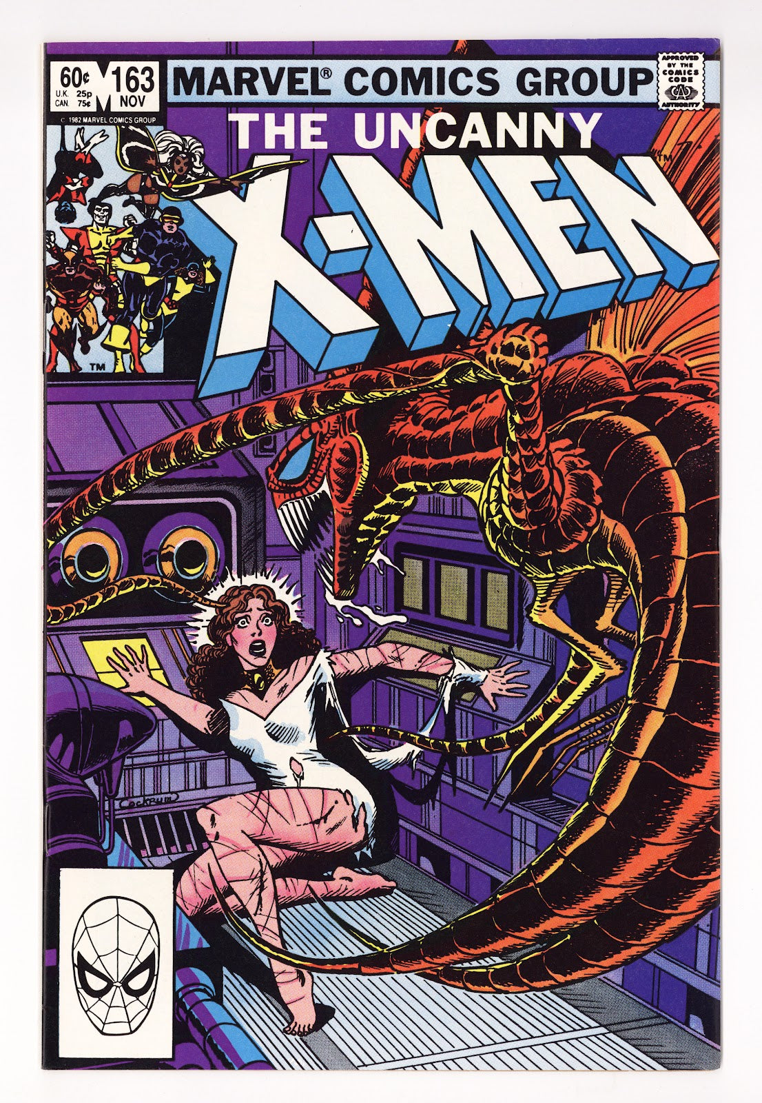 The Uncanny X-Men Vol 1 163  VF+ (8.5)   (1982)     