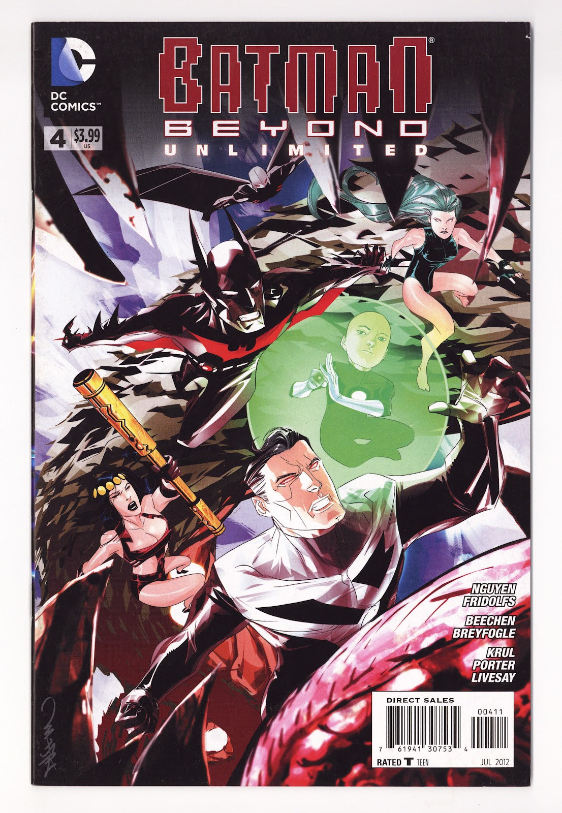 Batman Beyond Unlimited   4  High Grade   (2012)     