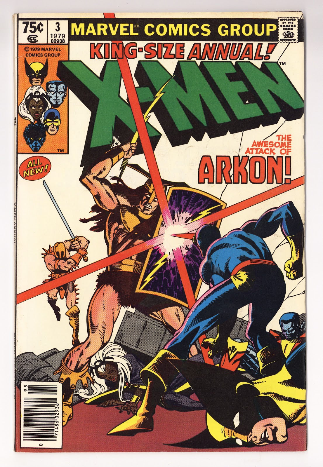 X-Men Annual Vol 1 3  Mid Grade   (1979)   Newsstand  