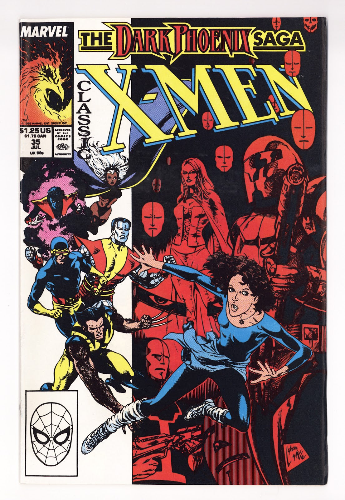 Classic X-Men 35 Mid Grade (1989) Direct 