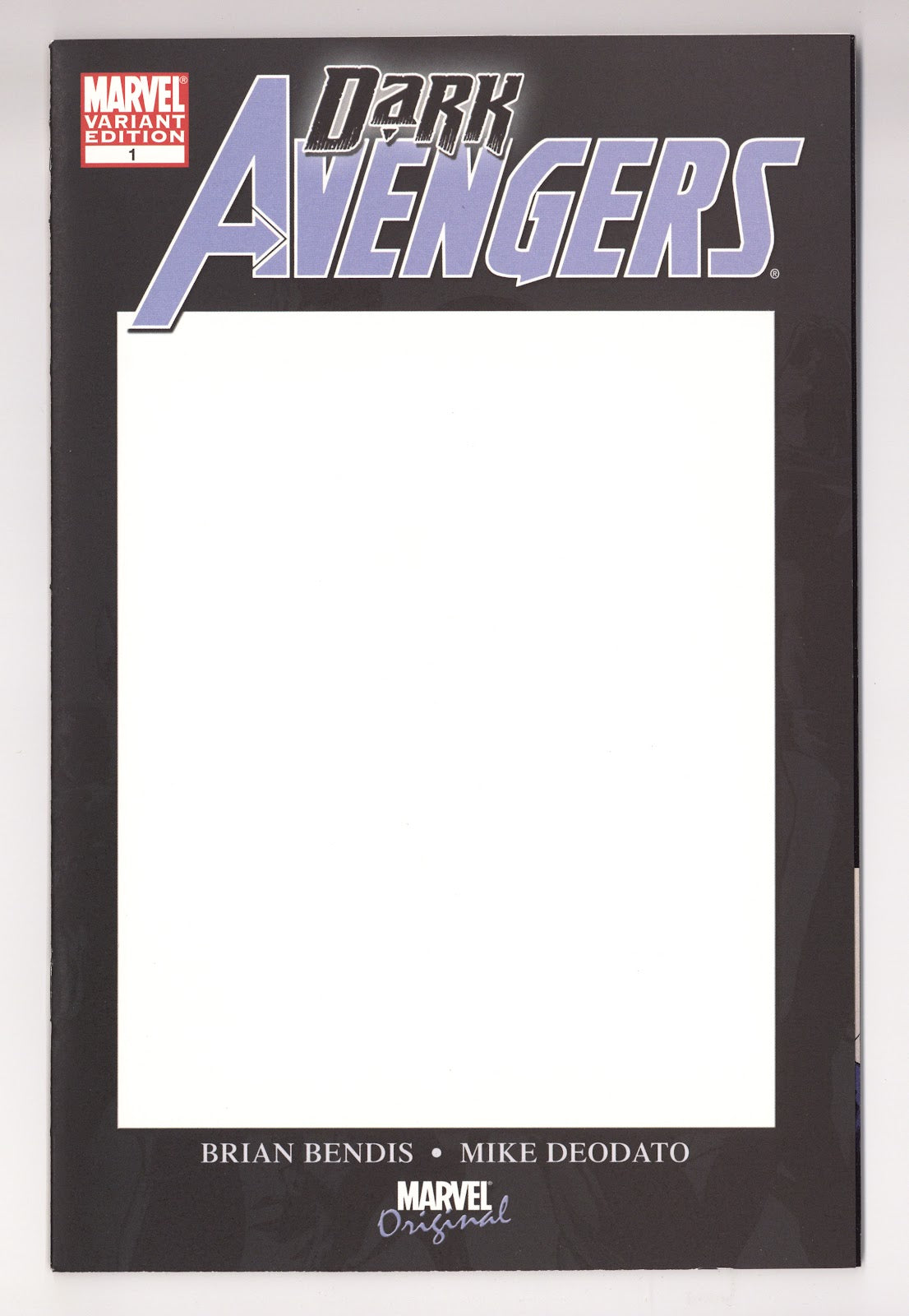 Dark Avengers   1  High Grade   (2009) Blank  Variant
