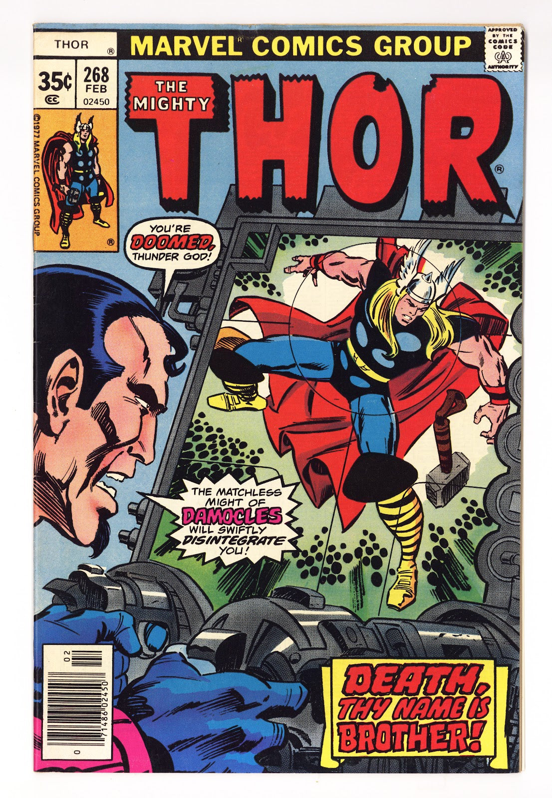 Thor Vol 1 268  Mid Grade   (1978)     