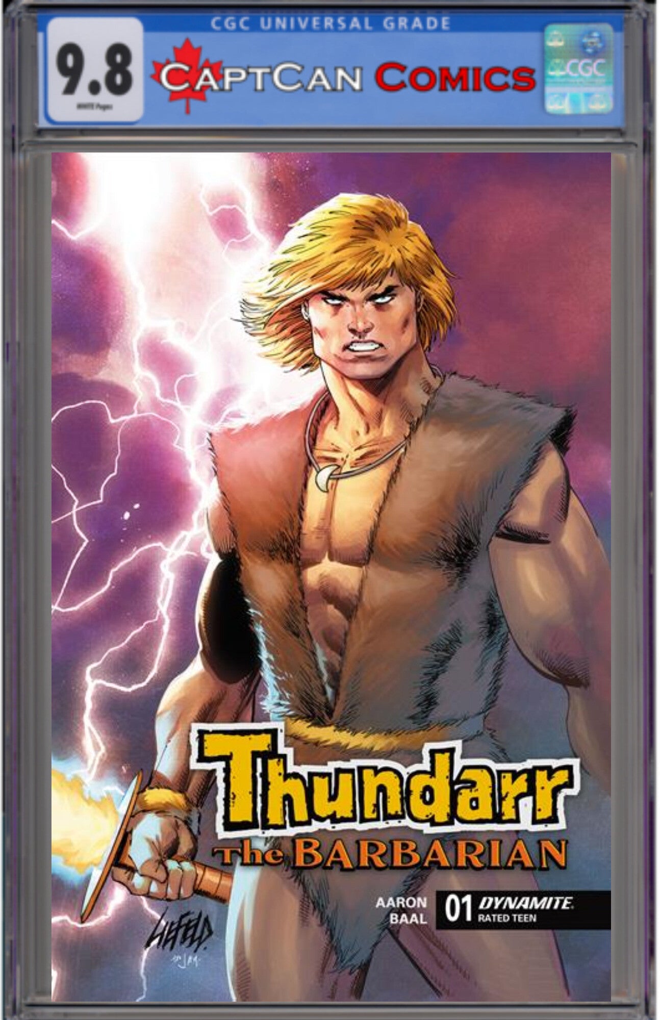 THUNDARR THE BARBARIAN #1 CVR E ROB LIEFELD VAR