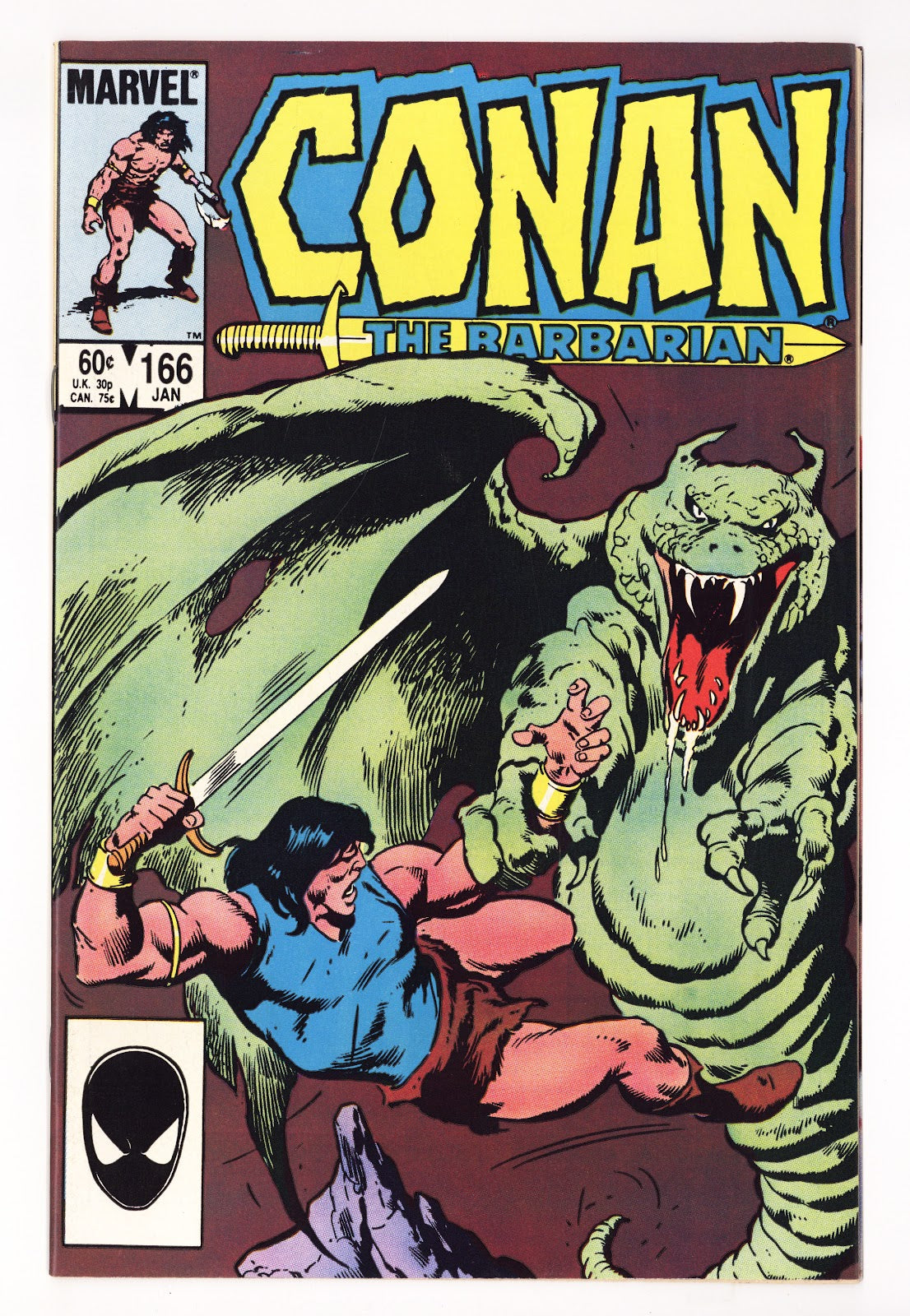 Conan the Barbarian Vol 1 166  High Grade   (1985)   Direct  