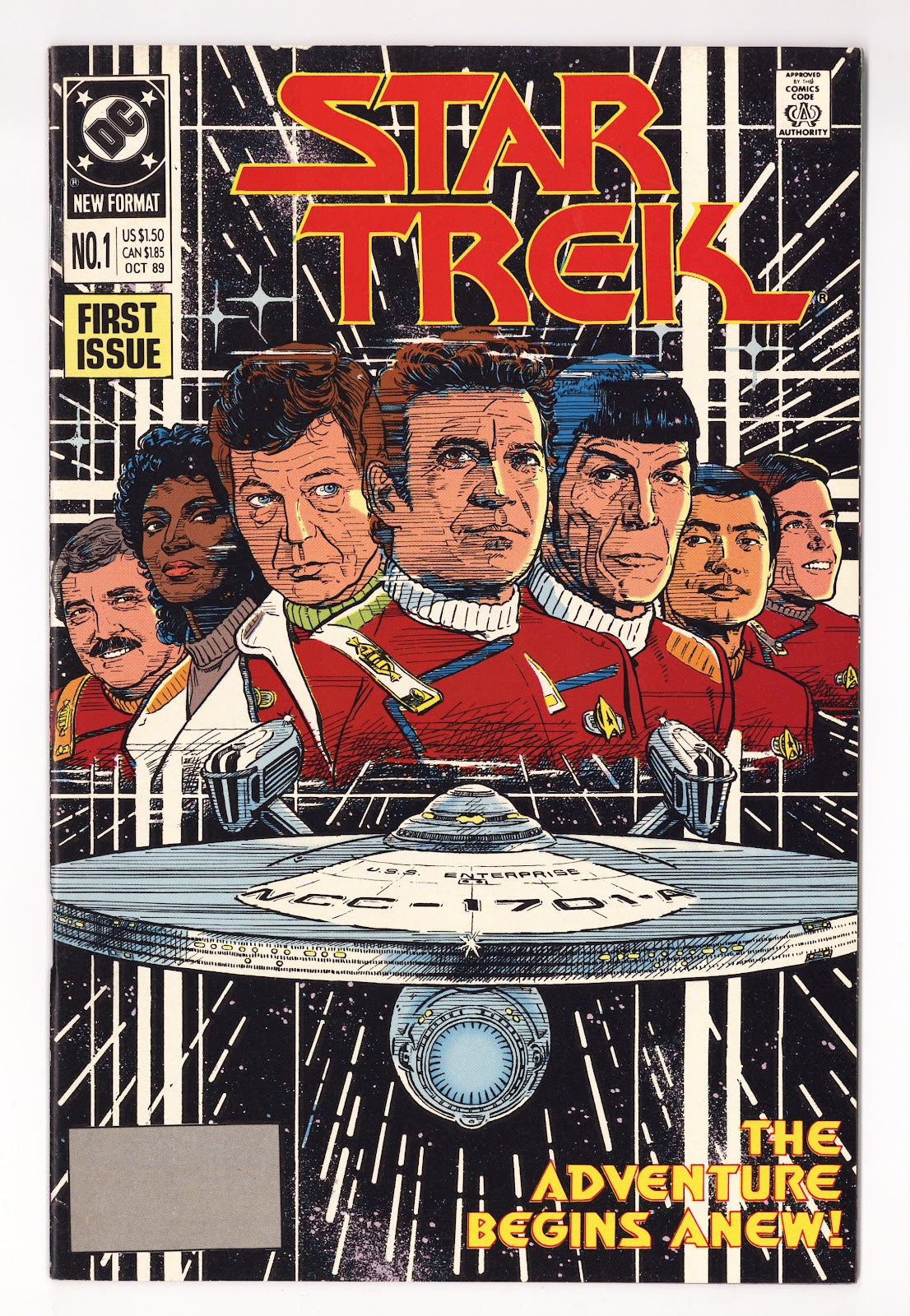 Star Trek Vol 2 1  Mid Grade   (1989)