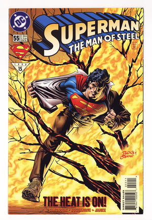 Superman: The Man of Steel 55 Mid Grade (1996)