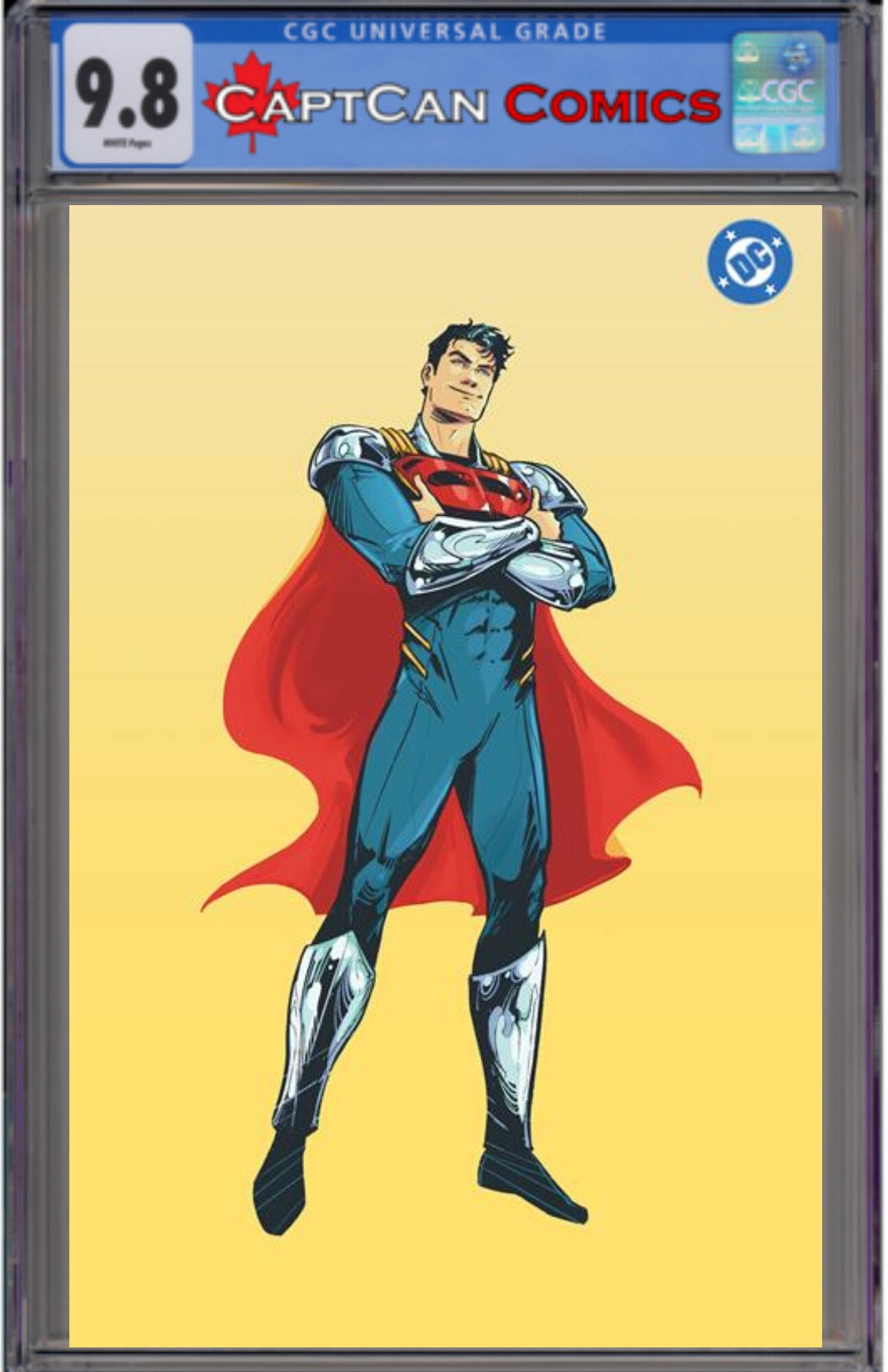 SUPERMAN #36 CVR F SKYLAR PATRIDGE CORNER BOX SPOT FOIL VAR