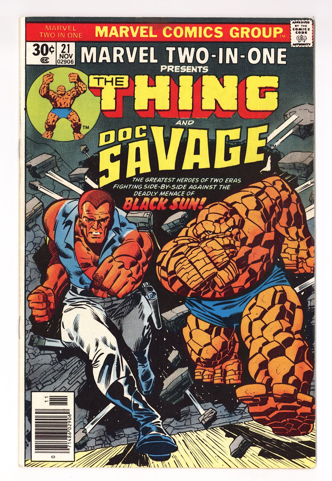 Marvel Two-in-One Vol 1 21  Low Grade   (1976)     