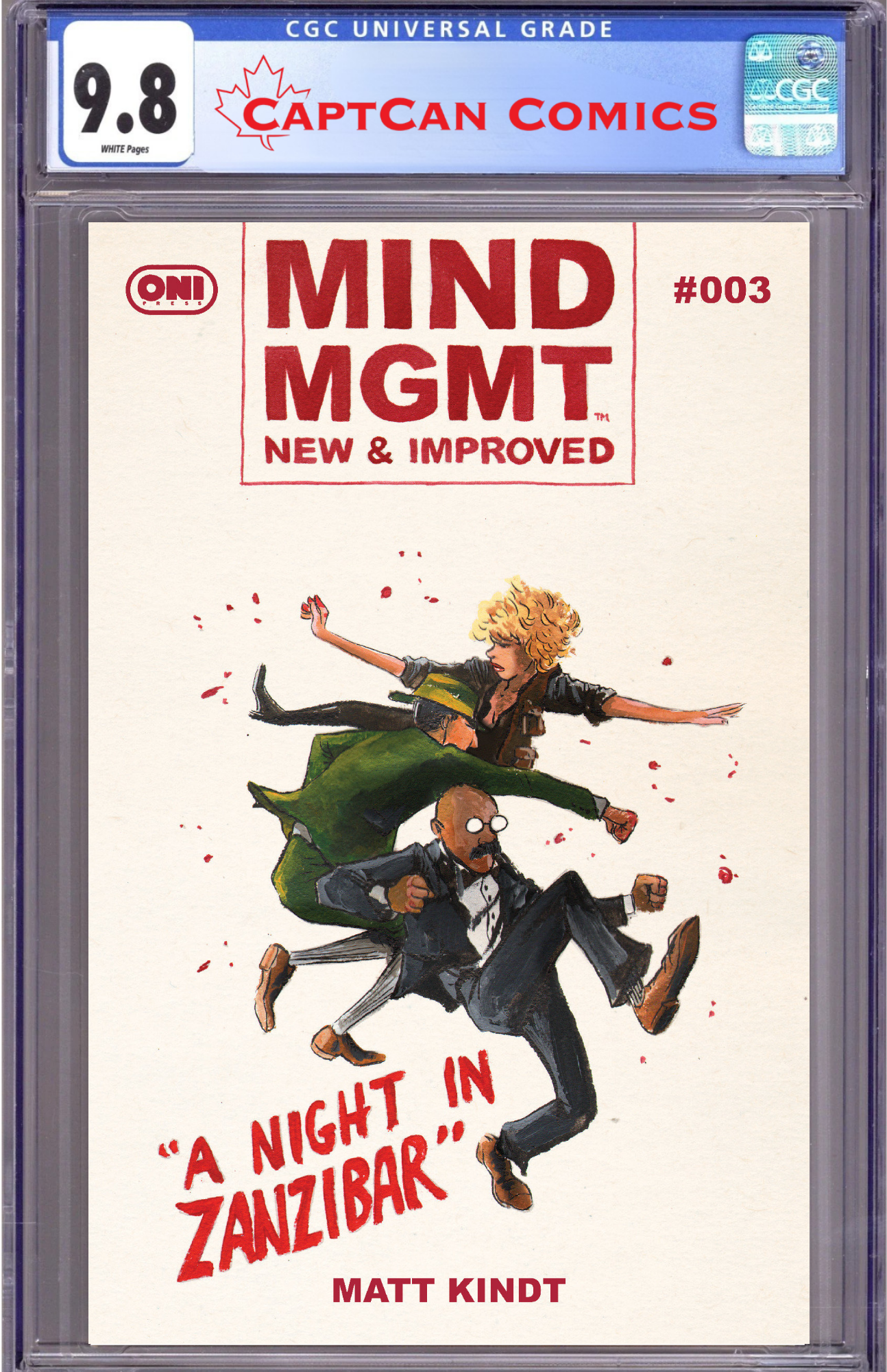 MIND MGMT NEW & IMPROVED #3 CVR A MATT KINDT