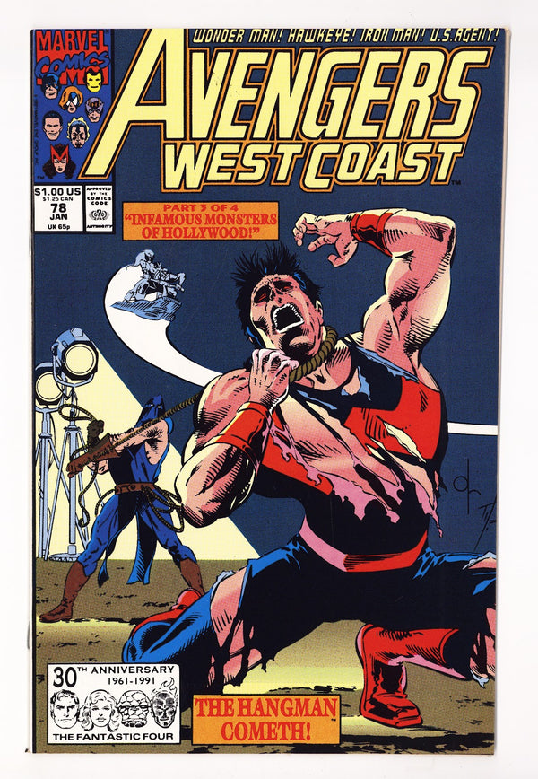 Avengers West Coast Vol 2 78 High Grade (1992) Direct