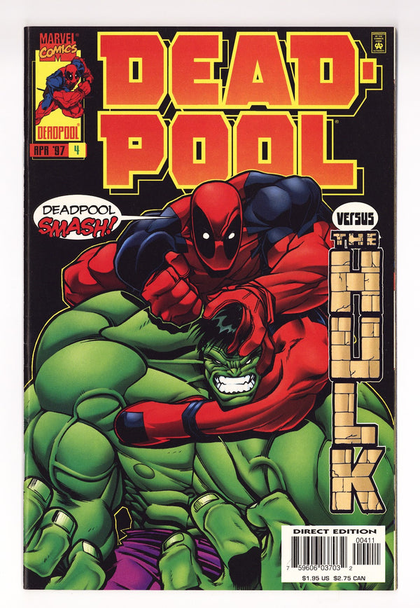 Deadpool Vol 2 4  VF+ (8.5)   (1997)
