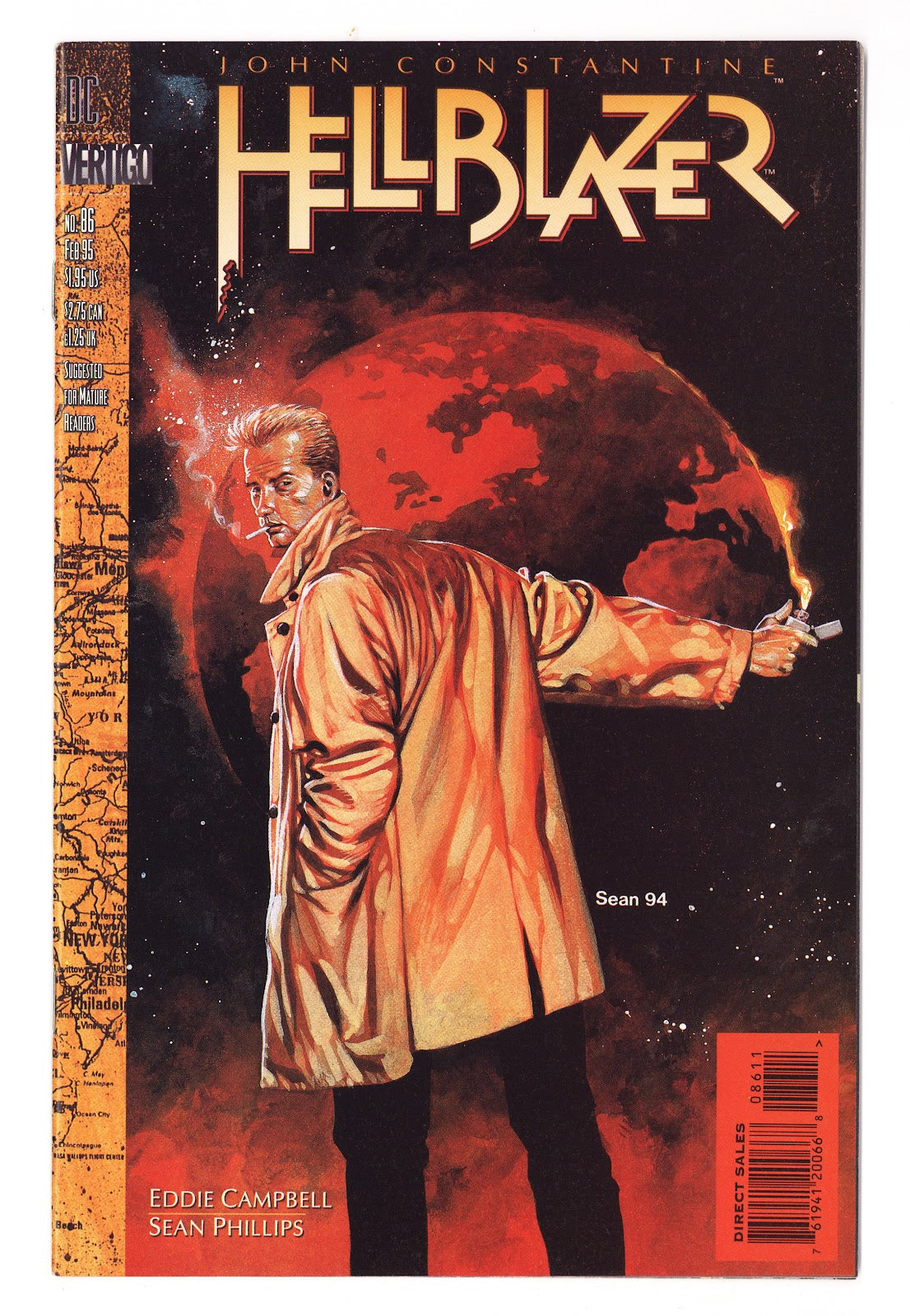 Hellblazer Vol 1 86  High Grade   (1995)