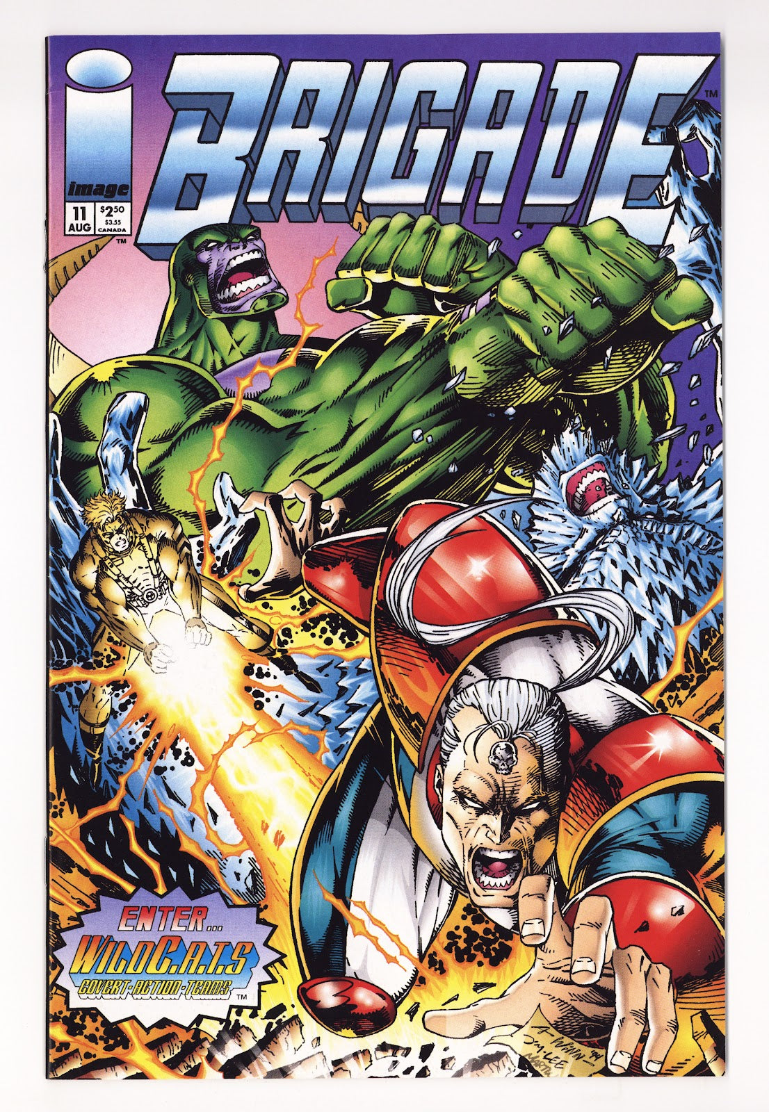 Brigade Vol 2 11  High Grade   (1994)