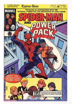 Spider-Man, Power Pack Vol 1 1  High Grade   (1984) Foleys   Variant