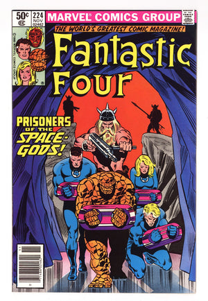 Fantastic Four Vol 1 224 Mid Grade (1980) Newsstand