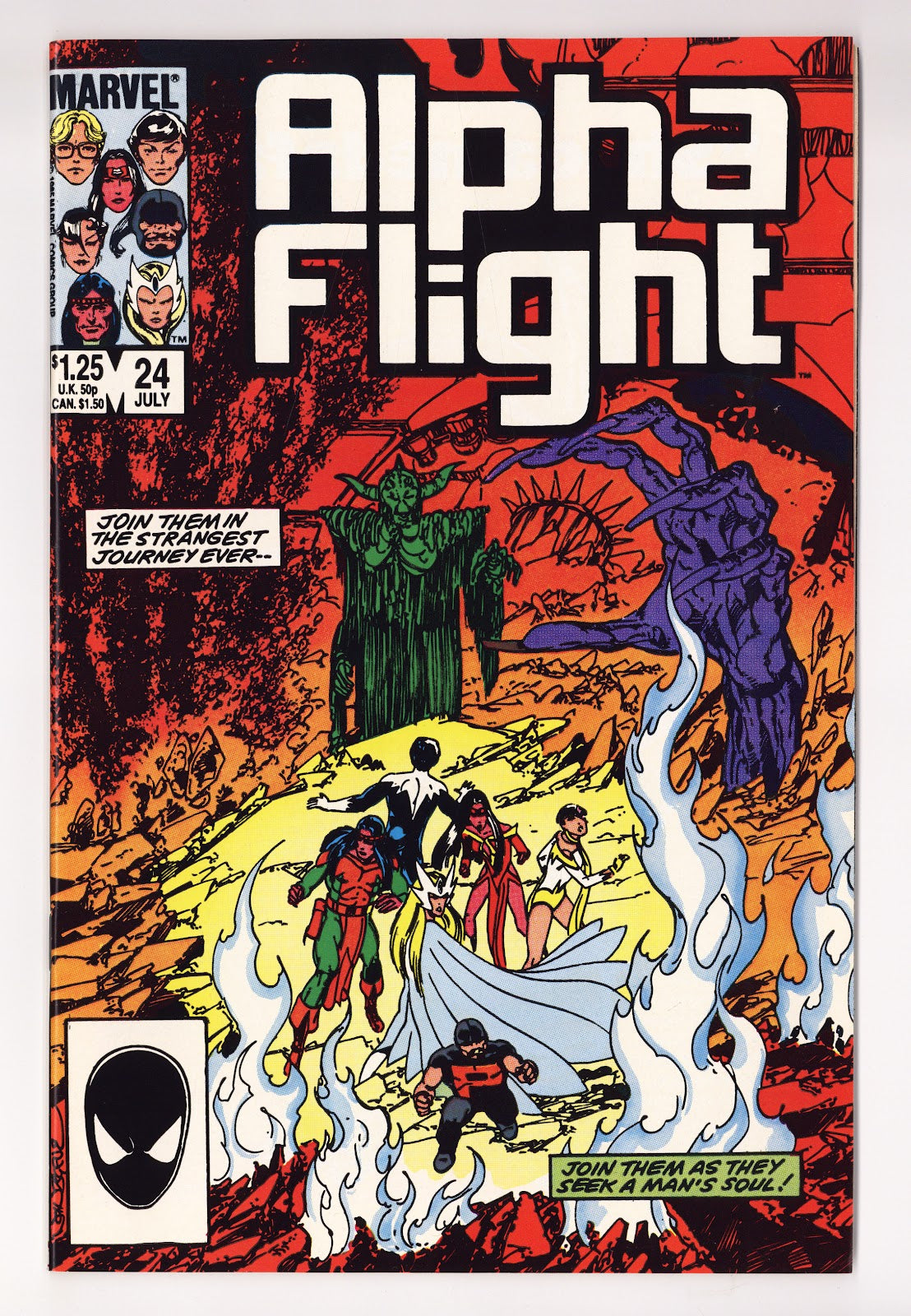 Alpha Flight Vol 1 24 High Grade (1985) 