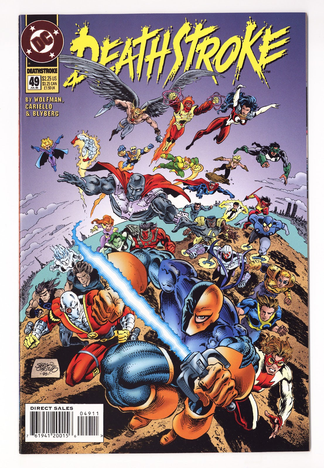 Deathstroke Vol 1 49  High Grade   (1995)