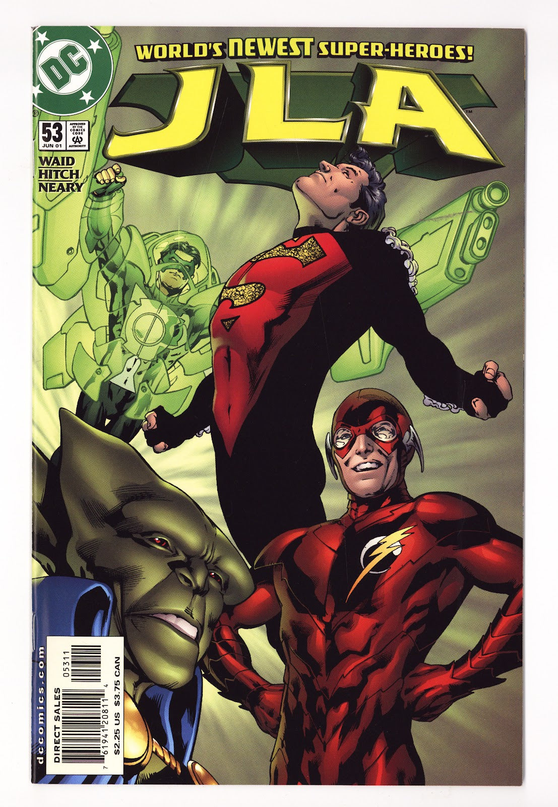JLA 53 High Grade (2001) Direct Sales 