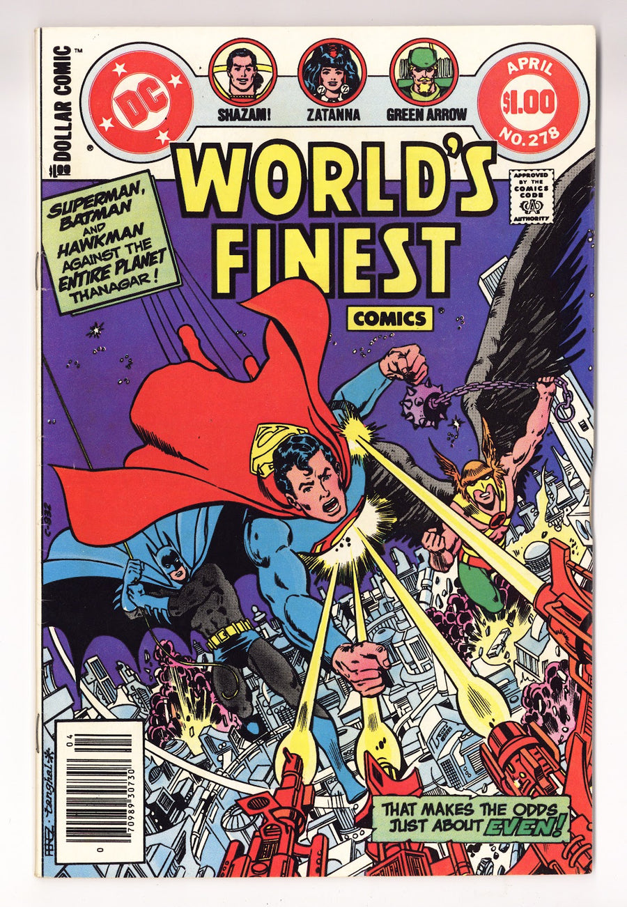 World's Finest Comics   278  Mid Grade   (1982)   Newsstand