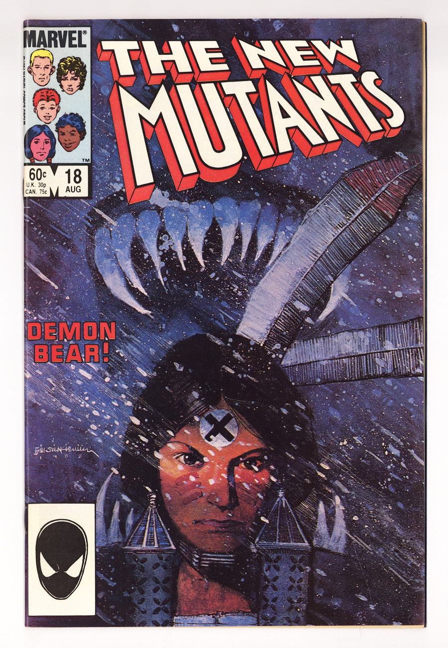 The New Mutants Vol 1 18  NM- (9.2)   (1984)