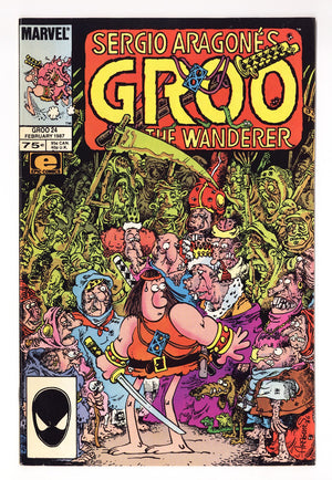 Sergio Aragones Groo the Wanderer Vol 2 24  Mid Grade   (1987)