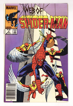 Web of Spider-Man Vol 1 2  Mid Grade   (1985)   Canadian Price Variant