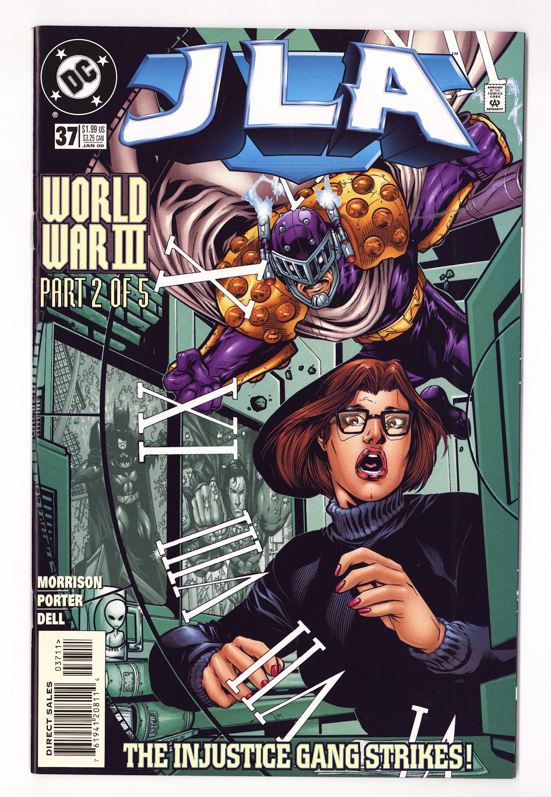 JLA 37 High Grade (2000) Direct Sales 